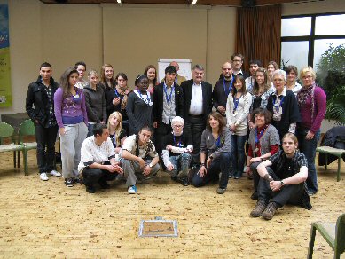 Gruppenfoto mit Herbert Reul