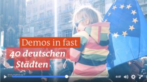 Bild: Demos in fast 40 deutschen Städten
