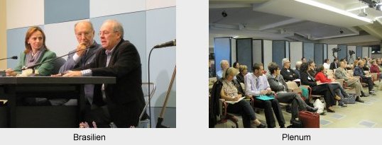 Bericht aus Brasilien, das Plenum hört zu